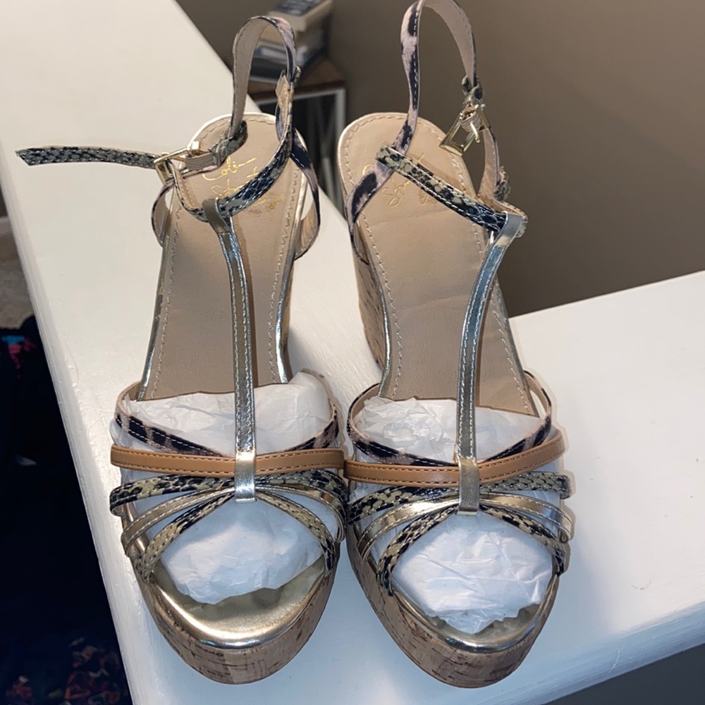 Animal Print wedge